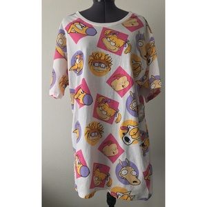 Nickelodeon Character Graphic T Shirt